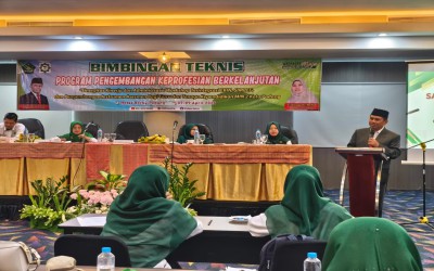 Dorong Madrasah Digital, Bimtek PKB MIN 2 Kota Padang Resmi Dibuka H. Edy Oktaviandi, S.Ag, M.Pd