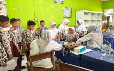Puskesmas Belimbing Gelar Pemeriksaan Kesehatan Gratis bagi Murid MIN 2 Kota Padang